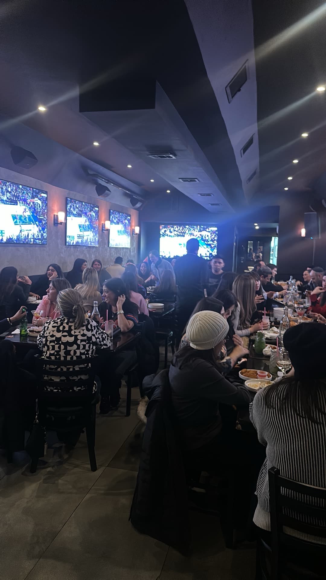 BHI Thursdays dining room on Kings Highway with guests at dinner